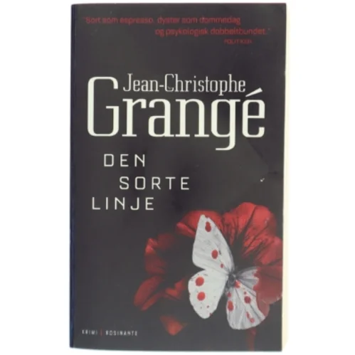 Den Sorte Linje af Jean Christophe Grangé bogforside